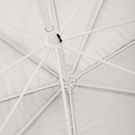 Зонт пляжный BABY STYLE большой 1.75х2.4 м Oxford прямоуголный белый