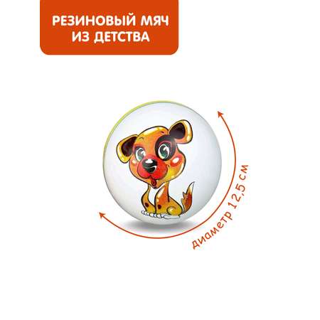 Мяч ЧАПАЕВ диаметр 125 мм «Собачка»