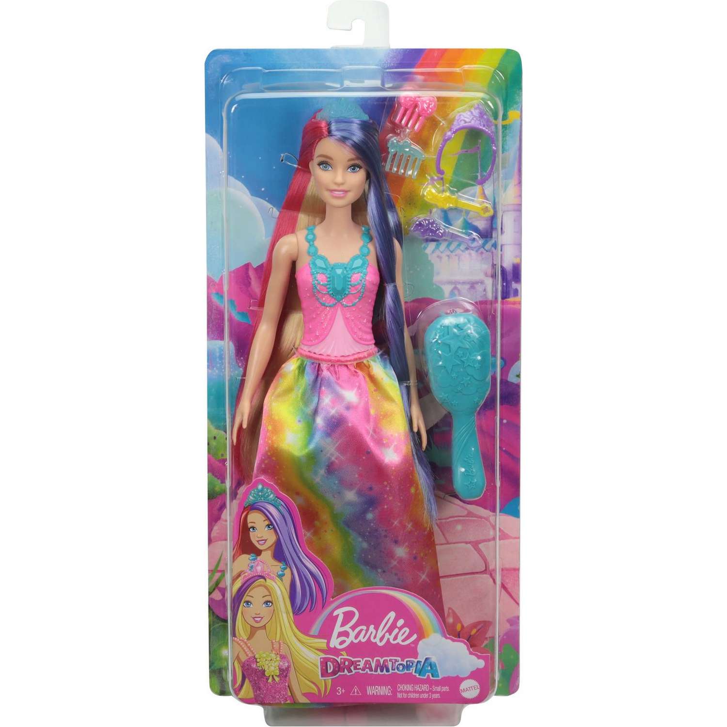 Кукла Barbie Дримтопия Принцесса с длинными волосами GTF38 GTF38 - фото 2