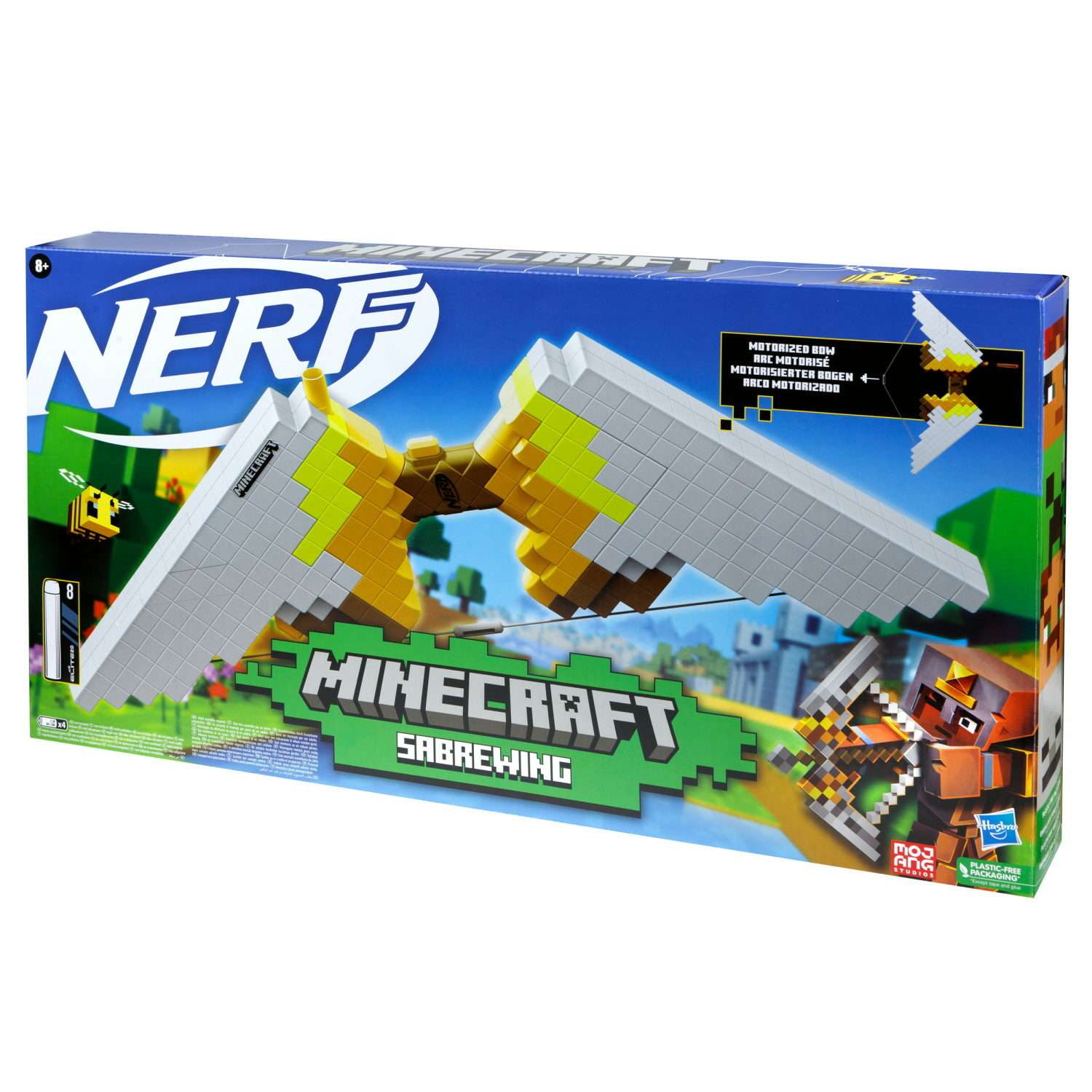 Бластер Hasbro Nerf Minecraft Sabrewing - фото 3