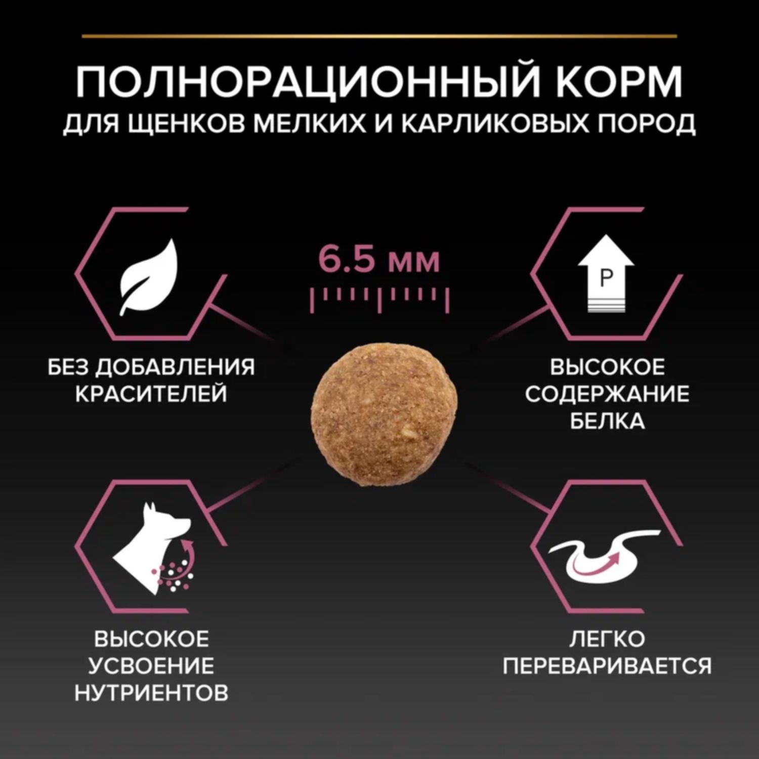 Корм для щенков PRO PLAN Sensitive Skin Optiderma мелких и карликовых пород лосось 3кг - фото 6