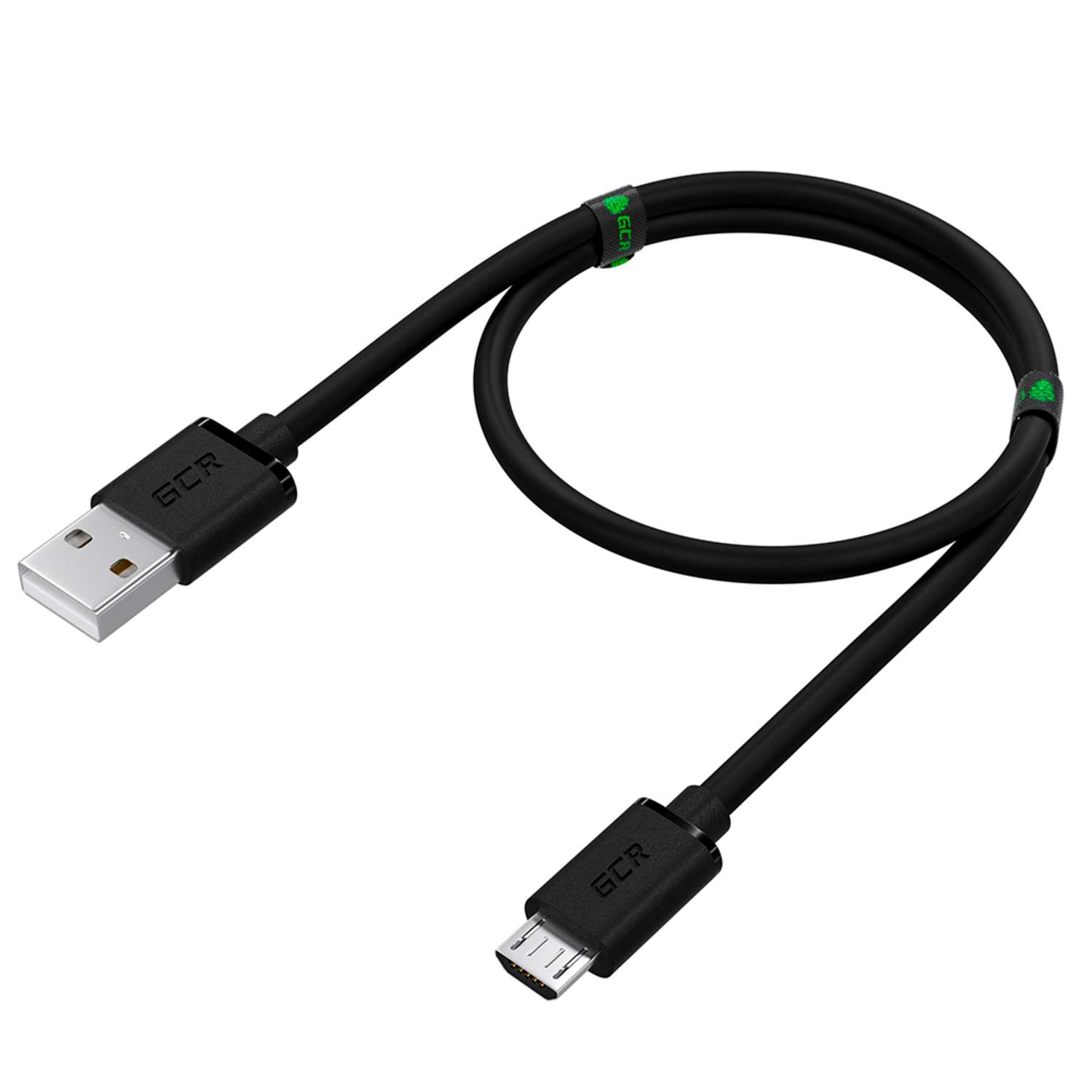 Кабель USB GCR 1.5m MicroUSB быстрая зарядка GCR-53607 - фото 1
