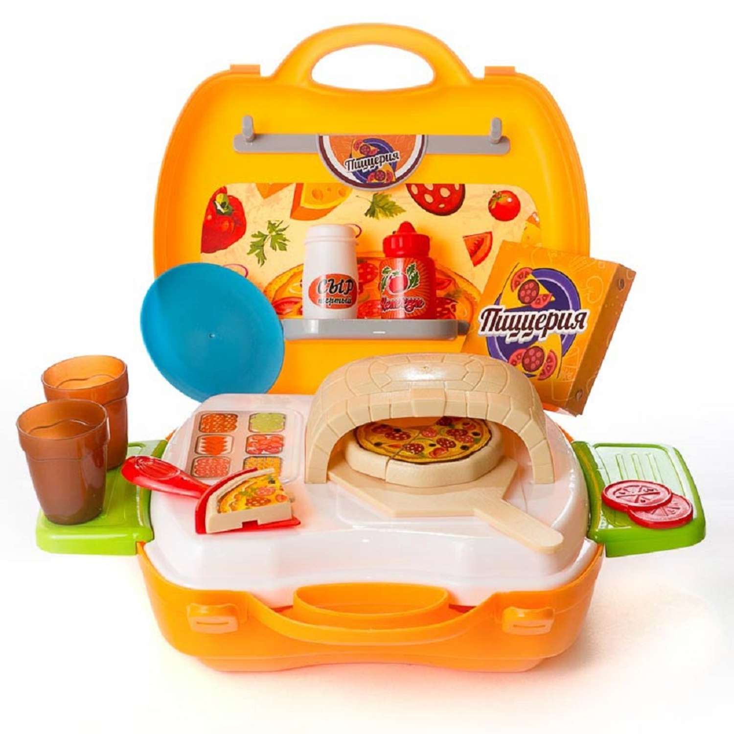 Детские наборы в чемоданчиках. Чудо-чемоданчик ABTOYS пиццерия pt-00460, 22 предмета. Чудо-чемоданчик "пиццерия". Набор кухня "чудо-чемоданчик" ABTOYS. Набор игровой кухня IHOME чемодан.