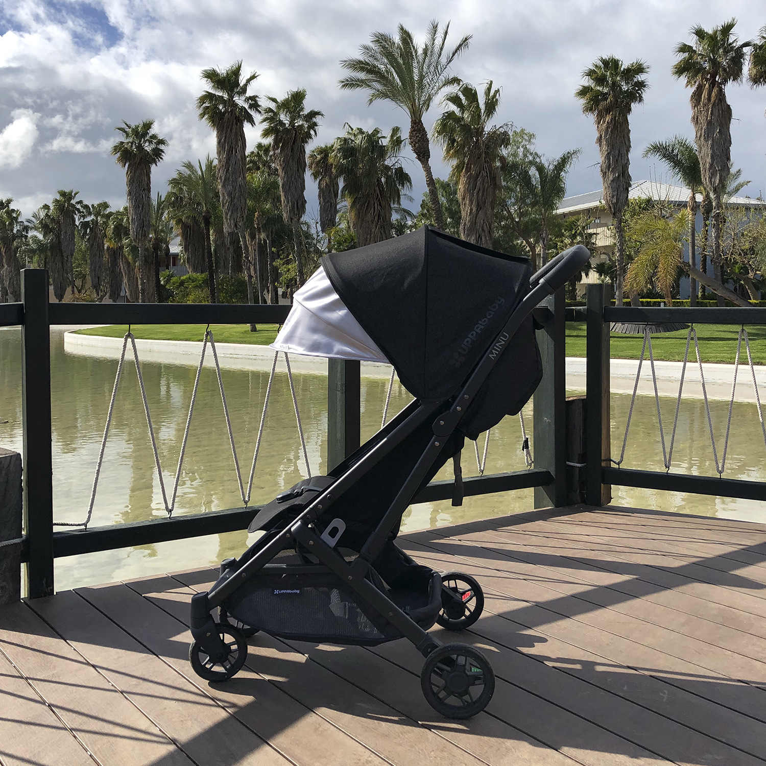 Коляска прогулочная UPPAbaby Minu 2018 Jake Черная - фото 7