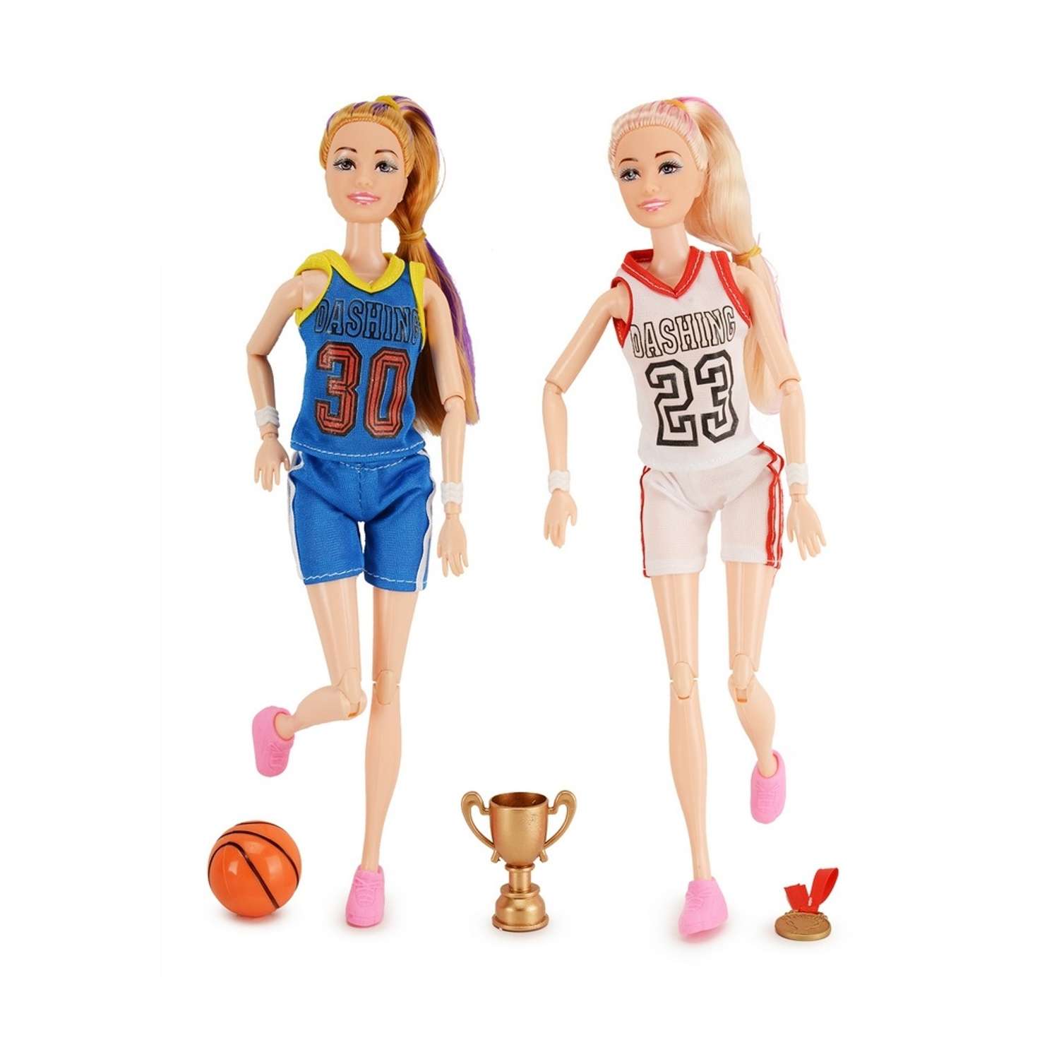 Набор кукол Happy Family Чемпионки по баскетболу 2 шт HP1111027 - фото 1