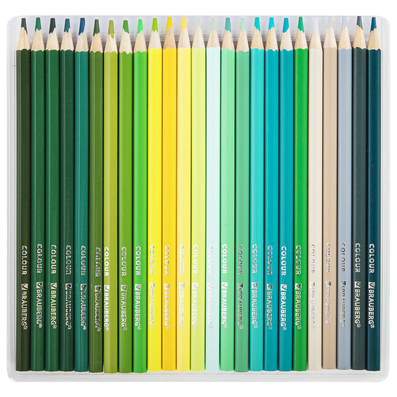 Карандаши цветные Brauberg деревянные для рисования мягкие яркие 100 цветов - фото 11