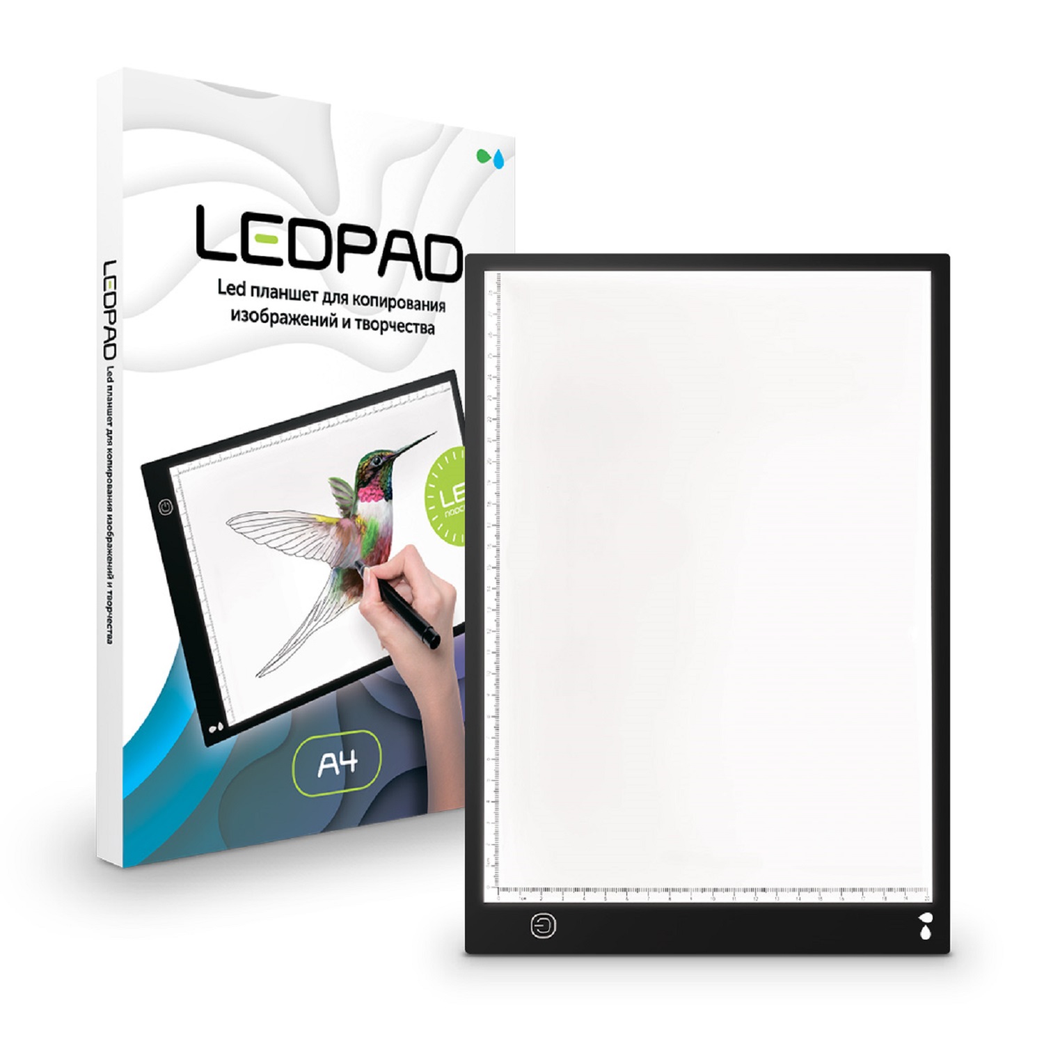 Планшет для рисования Назад к истокам LEDPAD с LED подсветкой купить по  цене 1990 ₽ в интернет-магазине Детский мир