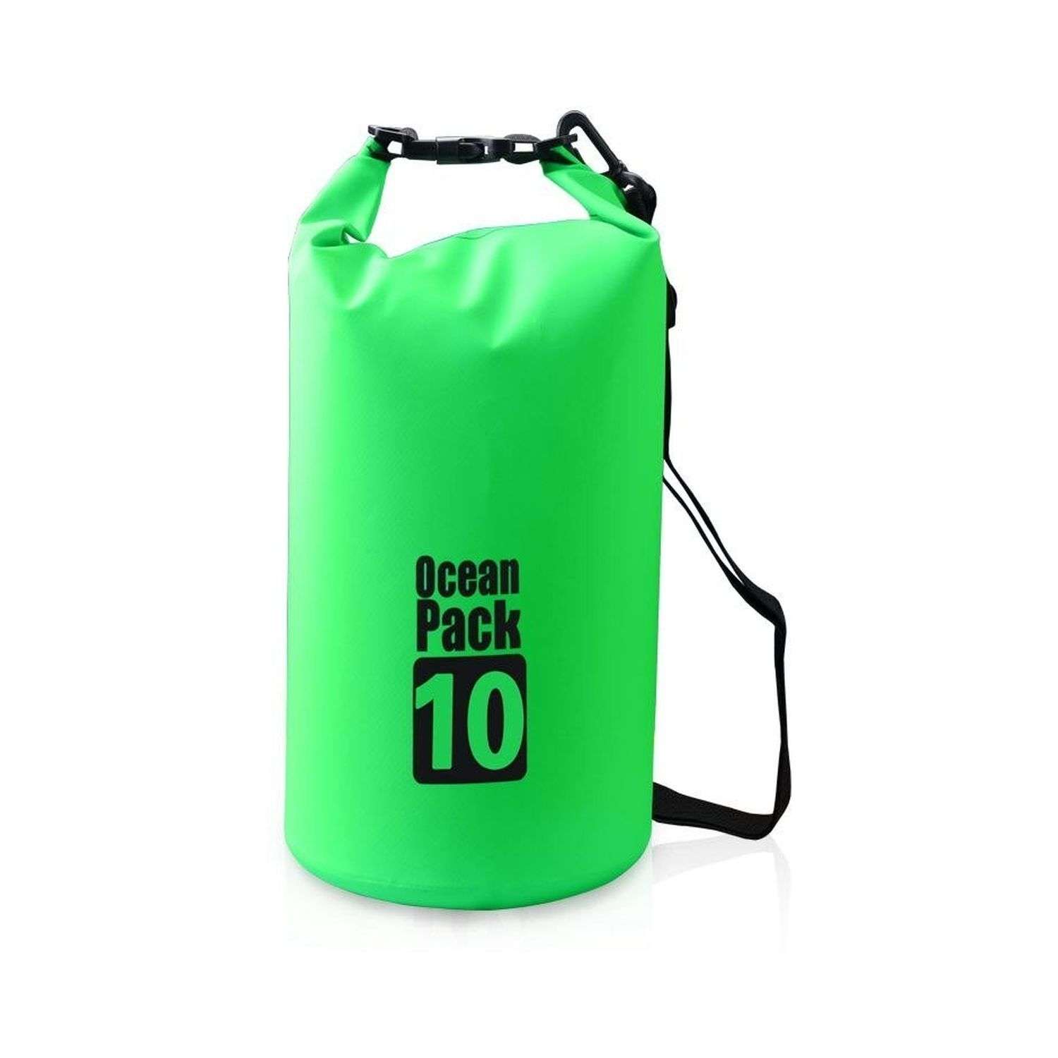Водонепроницаемая сумка-мешок Ripoma 10 л зеленая - фото 1