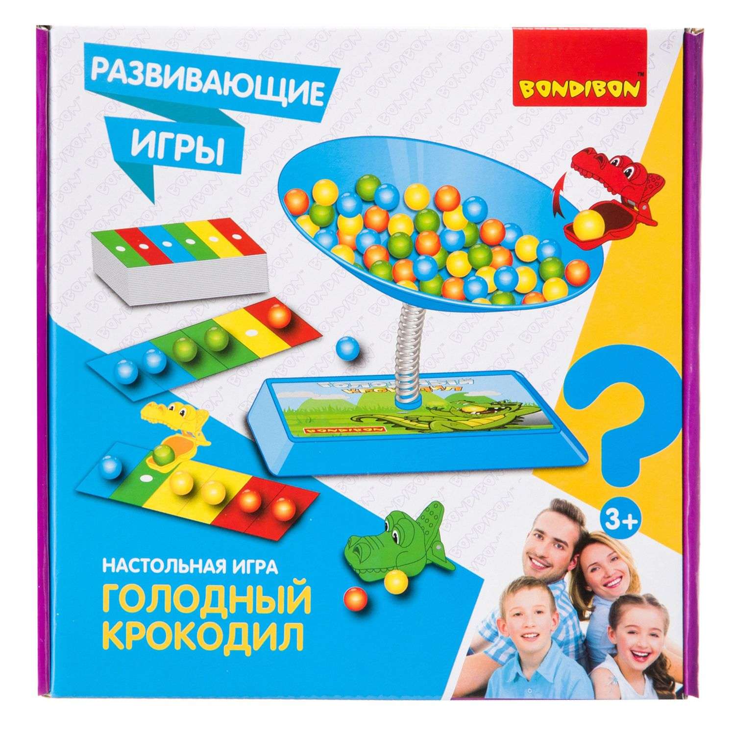 Игра развивающая Bondibon Голодный крокодил ВВ4176 - фото 6