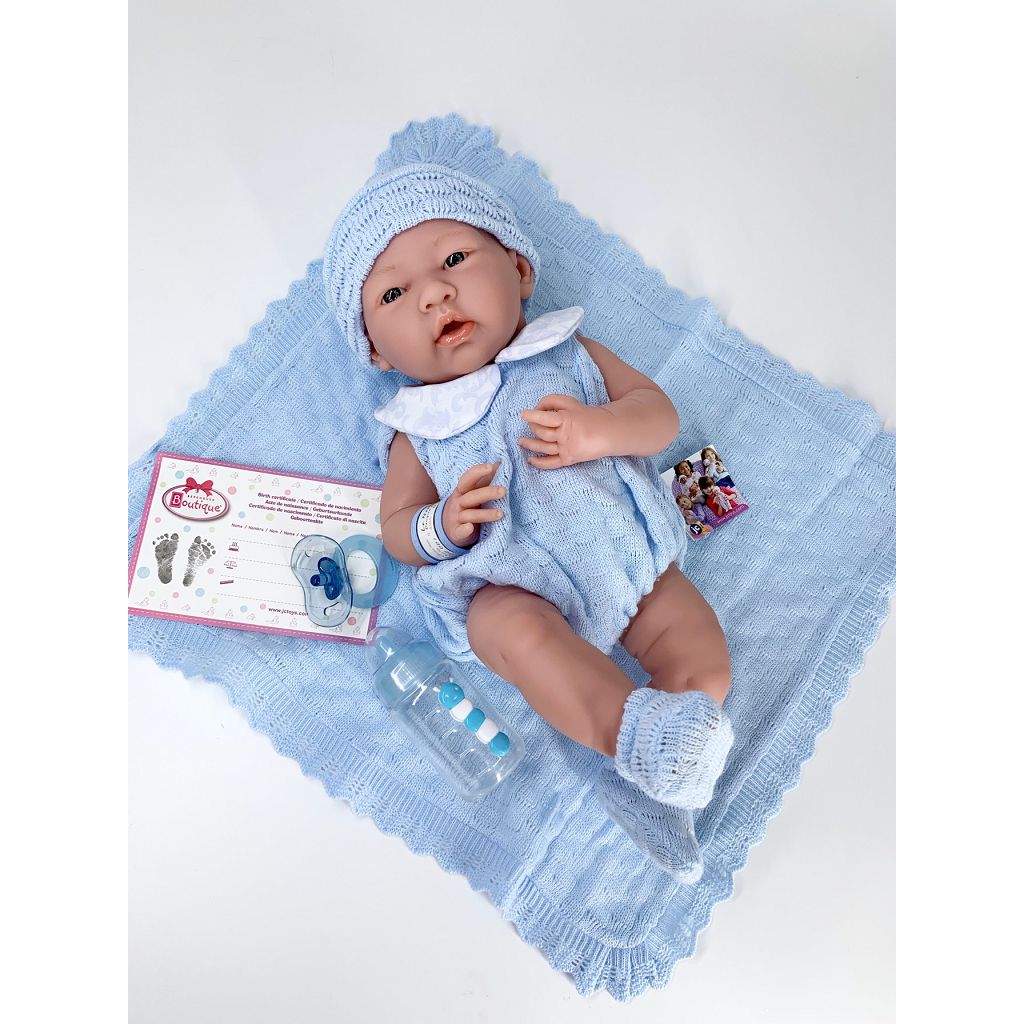 Кукла JC TOYS виниловая 38см La Newborn «18054» JC18054 - фото 3