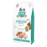 Корм для кошек Brit 7кг Care GF Sterilized Urinary Health для стерилизованных Профилактика МКБ