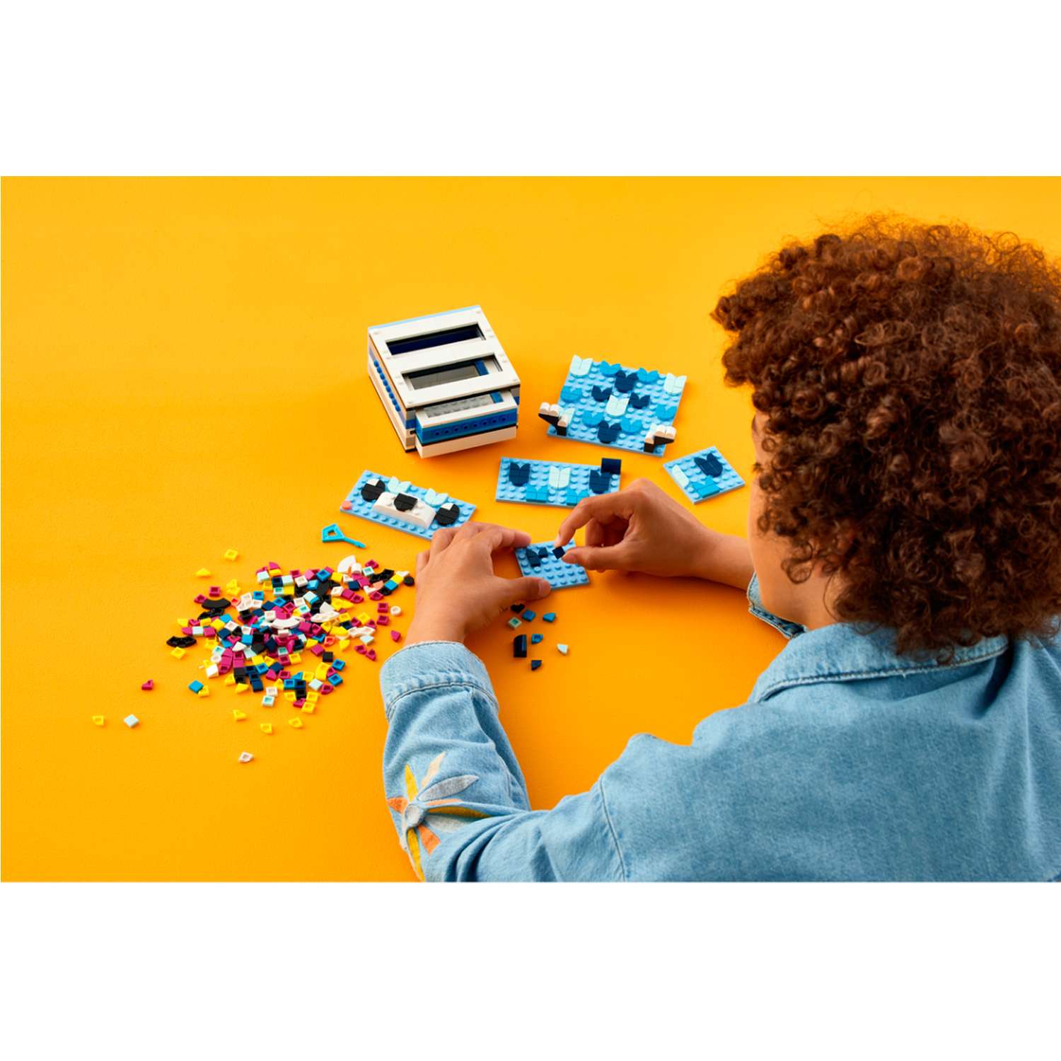 Конструктор детский LEGO Dots Креативный ящик Животные 41805 - фото 4