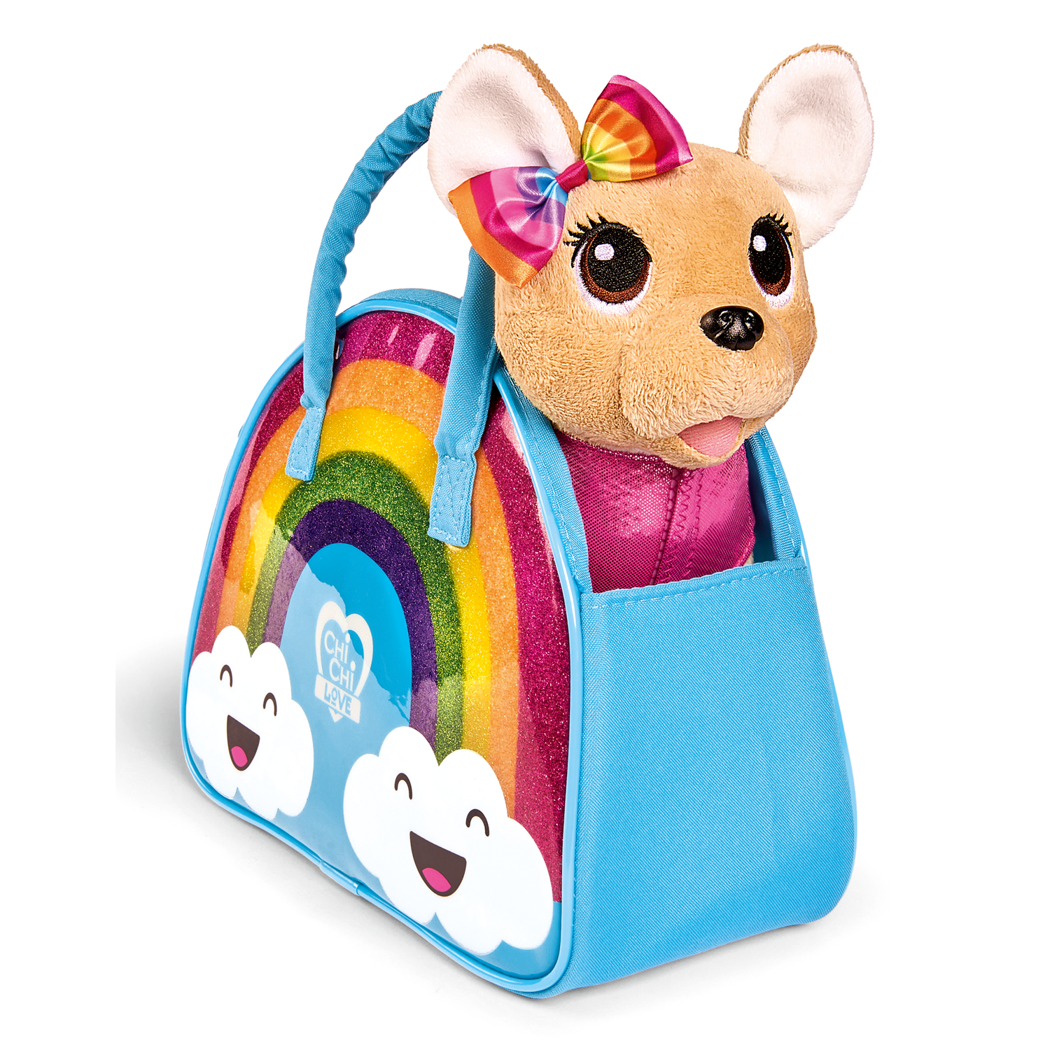 Мягкая игрушка Сhi Chi Love Плюшевая собачка на радуге 5893438-МП - фото 2