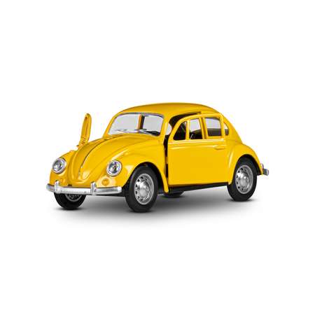 Автомобиль АВТОпанорама Volkswagen Classical Beetle 1967 1:36 желтый