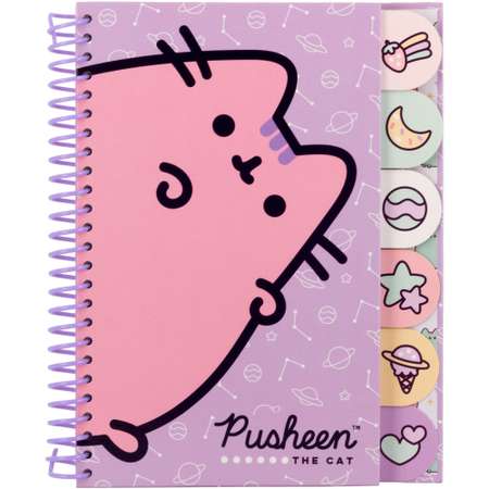 Записная книжка Pusheen 60л с 6 разделителями PUIS-UA1-5037