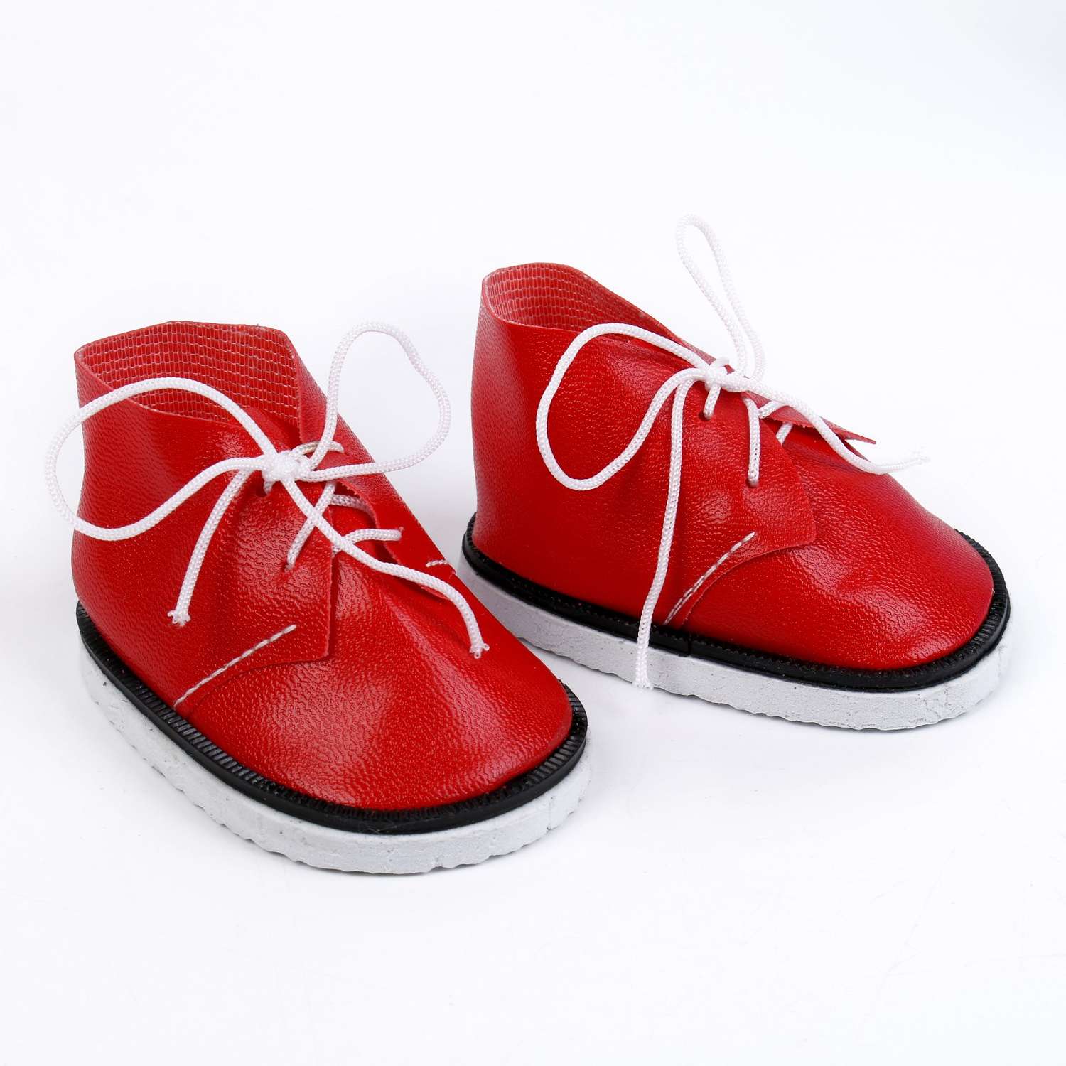 Ботинки Happy Valley для куклы «Завязки» длина подошвы 7 5 см 1 пара цвет красный 3495208 - фото 3