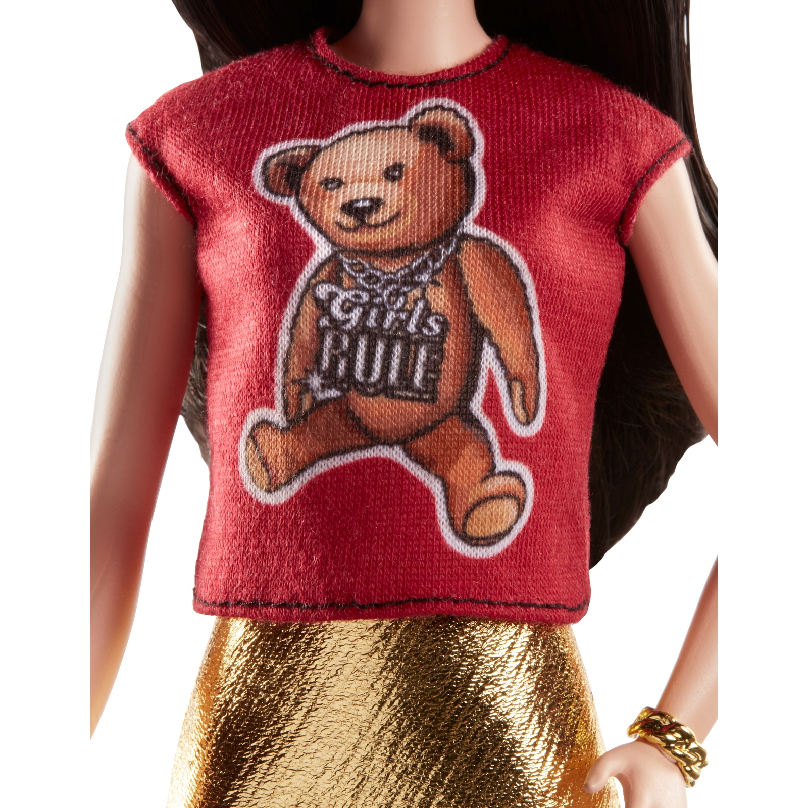 Кукла Barbie Игра с модой Футболка Мишка Тедди FJF36 FBR37 - фото 7