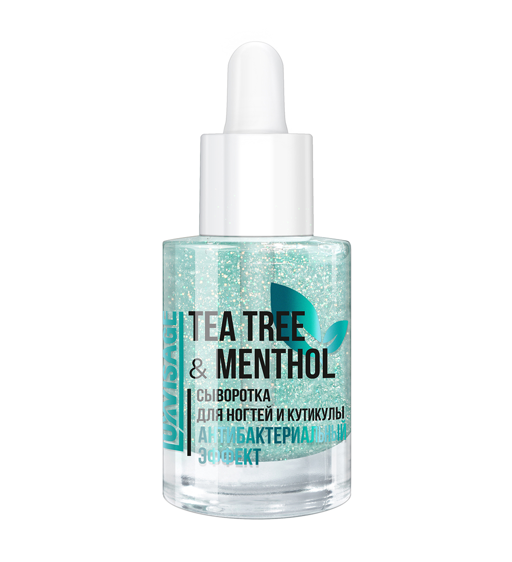 Сыворотка Luxvisage Для ногтей и кутикулы TEA TREE MENTHOL Антибактериальный эффект 10г - фото 1