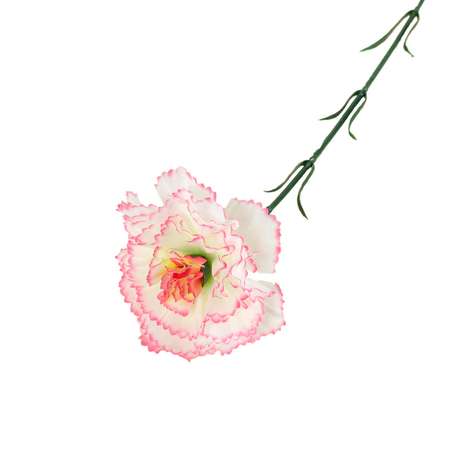 Цветы искусственные Гвоздика 45см Белый 183276