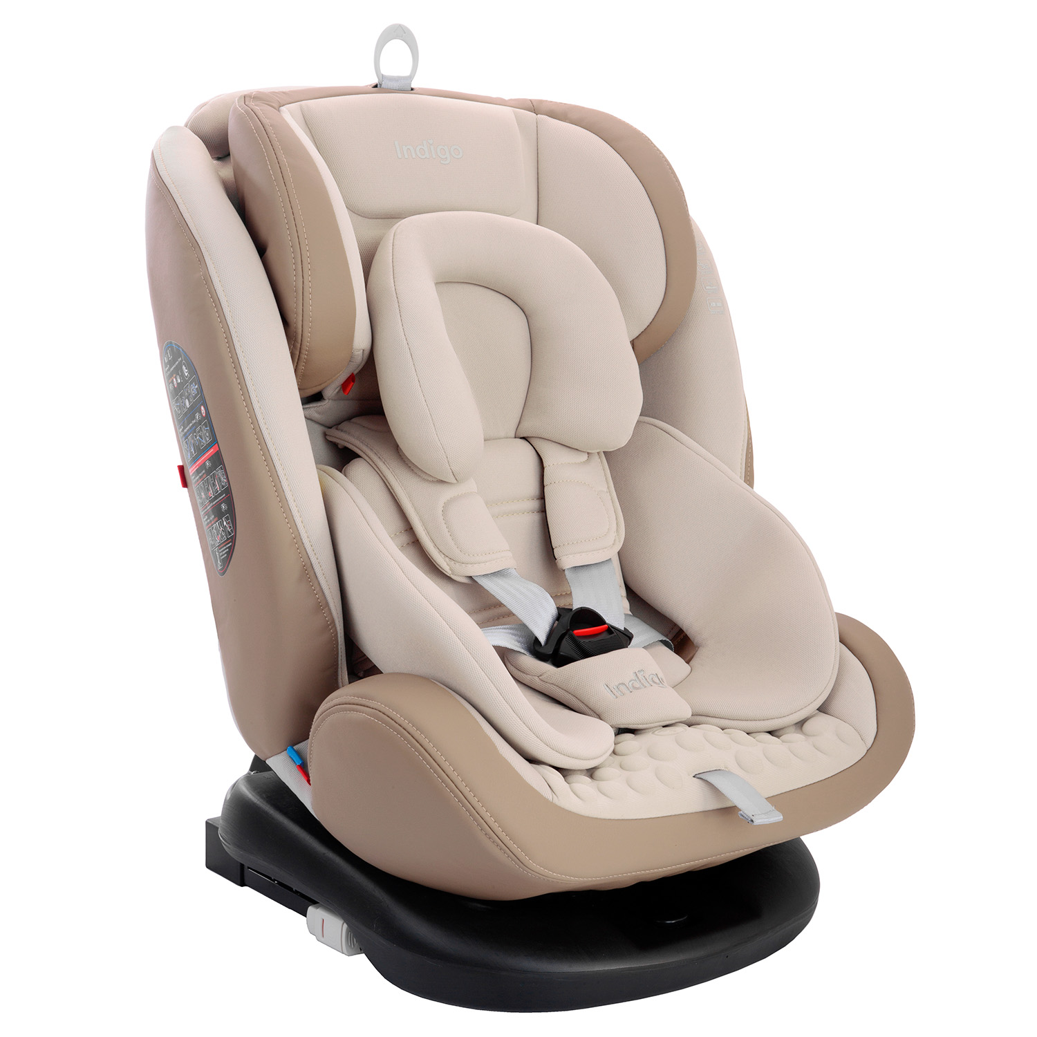 Автокресло Indigo Aero pro isofix Бежевый - фото 1