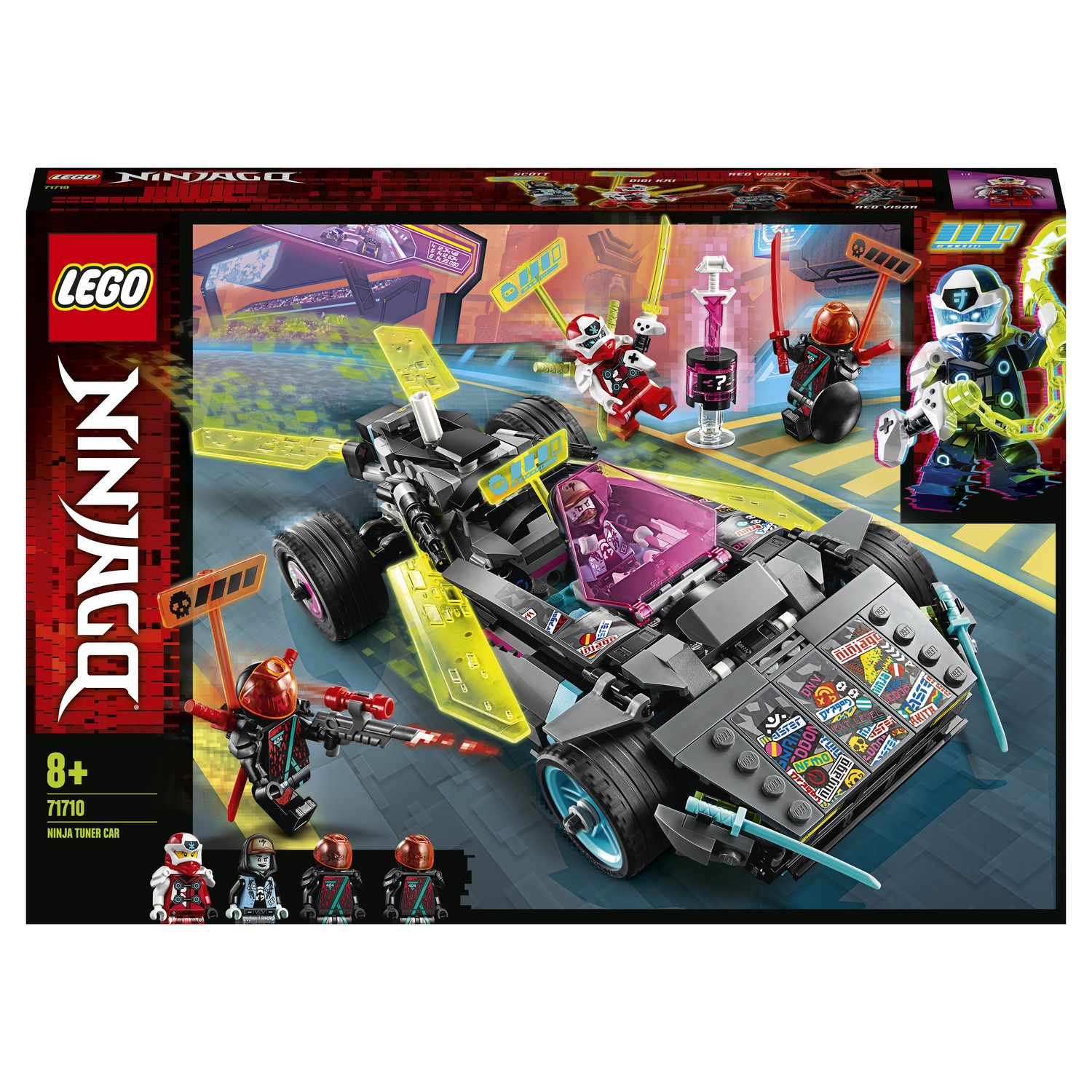 Конструктор LEGO Ninjago Специальный автомобиль Ниндзя 71710 купить по цене  2999 ₽ в интернет-магазине Детский мир