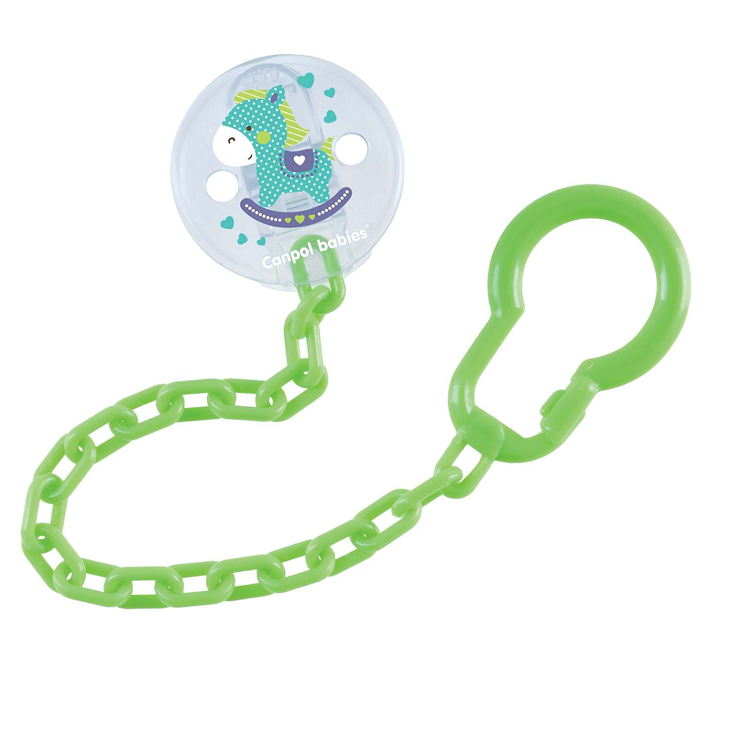 Клипса для пустышек Canpol Babies Toys Зеленый - фото 1