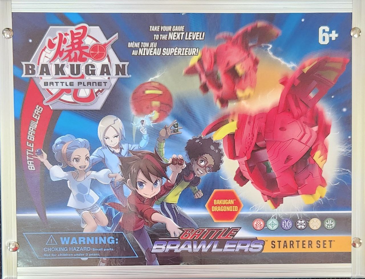 Бакуган трансформер Bakugan В металлическом кейсе 10 героев - фото 1