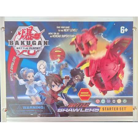 Бакуган трансформер Bakugan В металлическом кейсе 10 героев