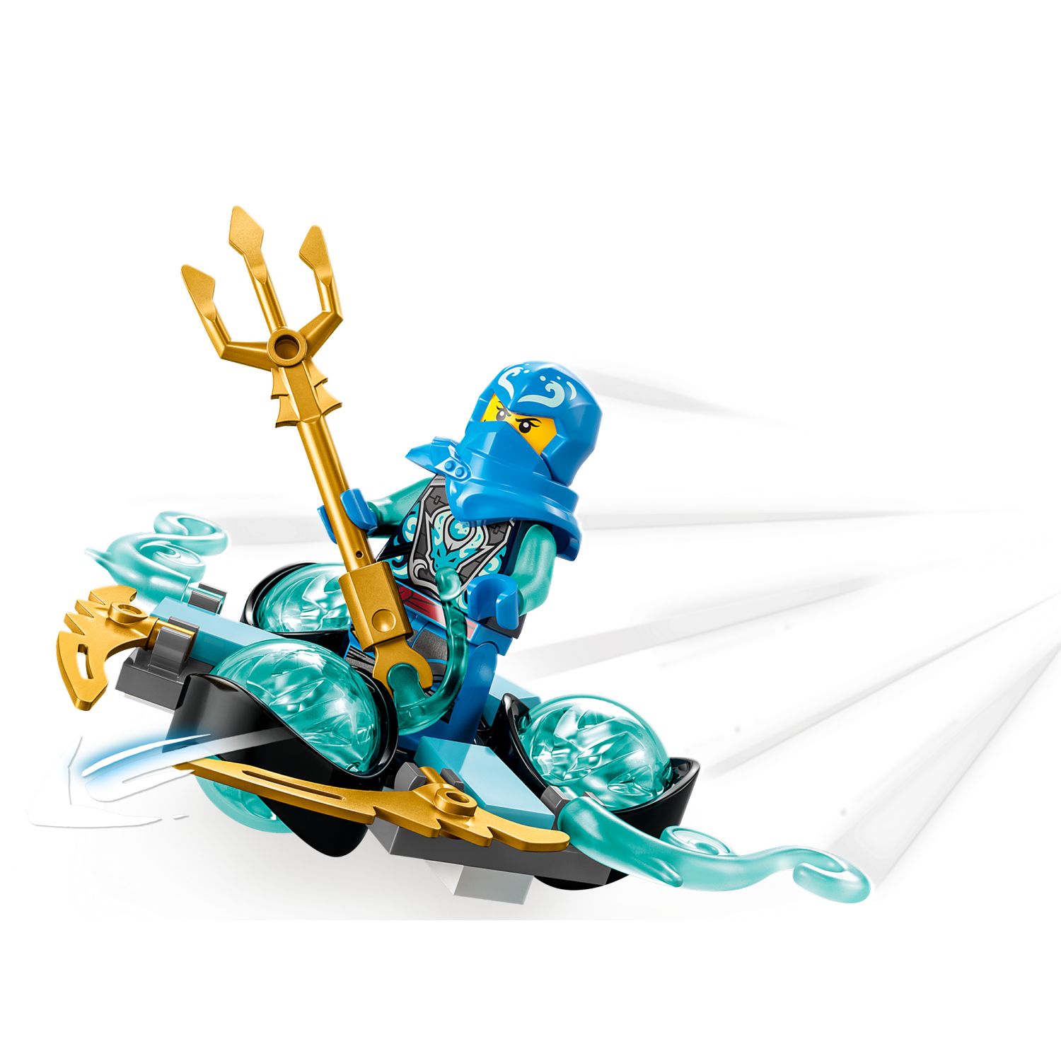 Конструктор LEGO Ninjago Nyas Dragon Power Spinjitzu Drift 71778 - фото 4