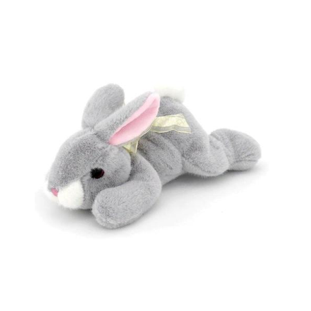 Мягкая игрушка Avocadoffka Кролик 35см серый