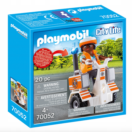 Игровой набор Playmobil Спасатель на сигвее