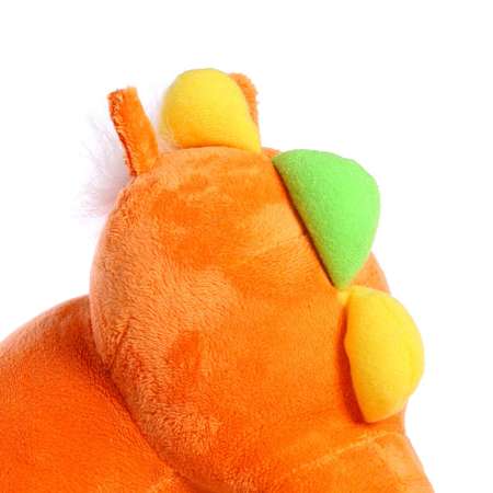 Мягкая игрушка POMPOSHKI «Дракончик Гоша» 55 см цвет оранжевый