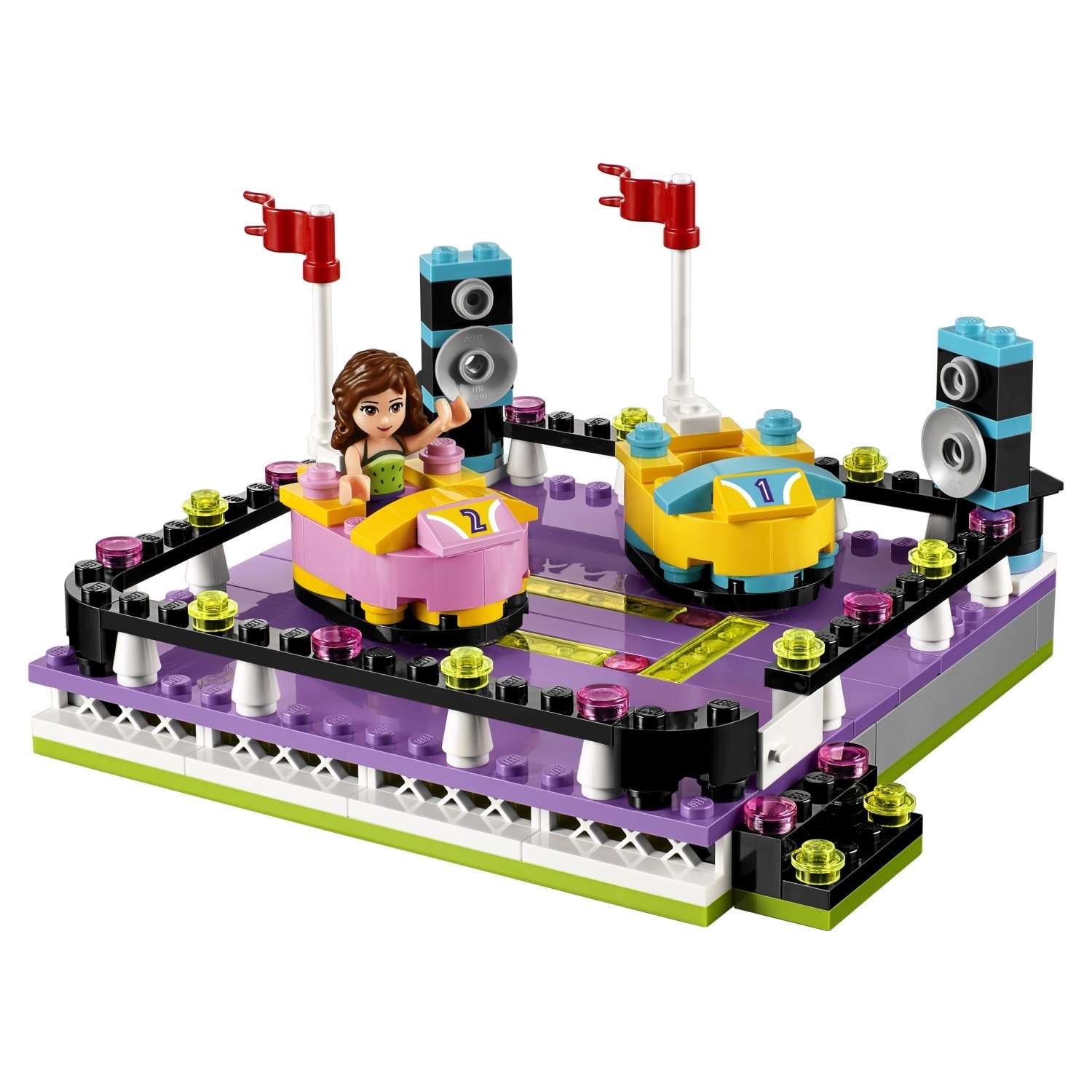 Конструктор LEGO Friends Парк развлечений: аттракцион «Автодром» (41133) - фото 9