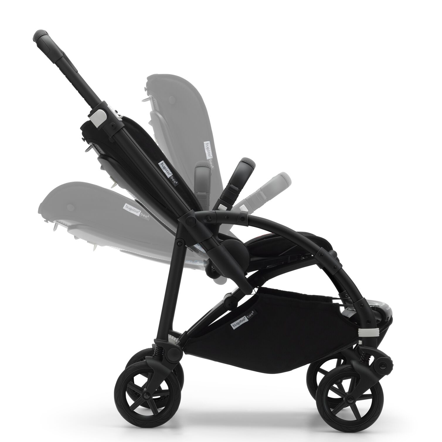 Коляска прогулочная Bugaboo Bee6 Complete Black-Lemon-Yellow 500304LM01 - фото 21