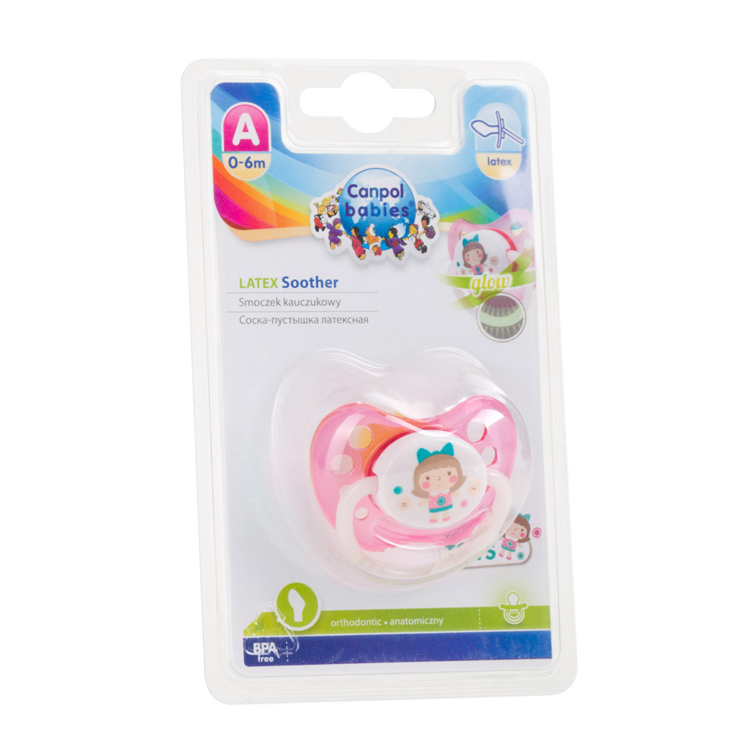 Пустышка Canpol Babies Toys c 0месяецев в ассортименте - фото 9