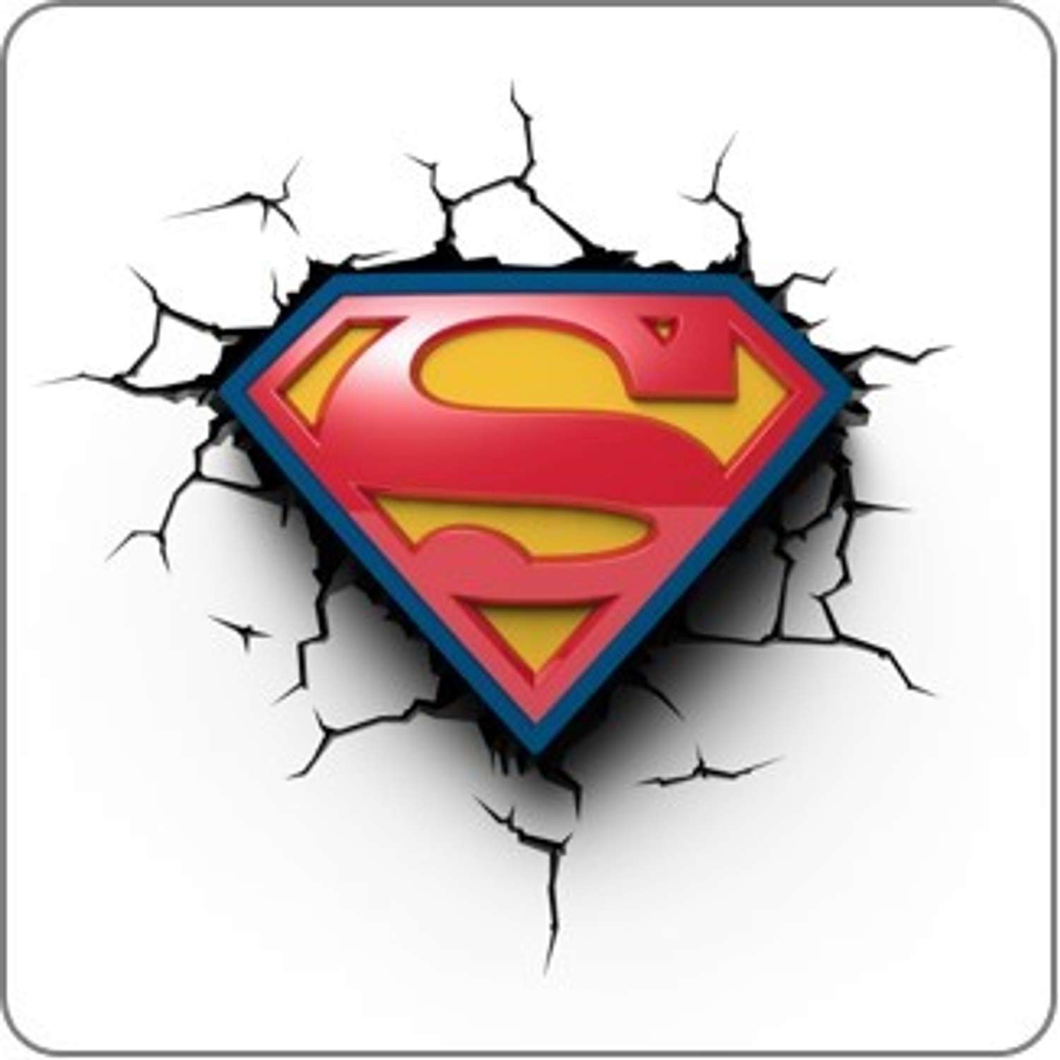 Светильник 3D 3DLightFx Superman Logo - фото 2