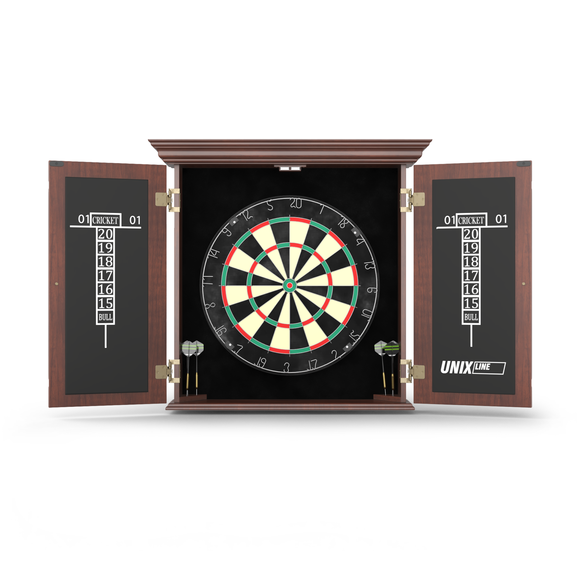 Дартс UNIX line Dartboard D-46cm Wood - фото 16