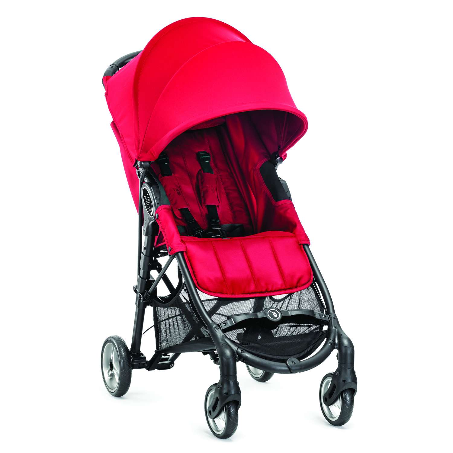 Коляска Baby Jogger City Mini Zip с бампером Red - фото 1