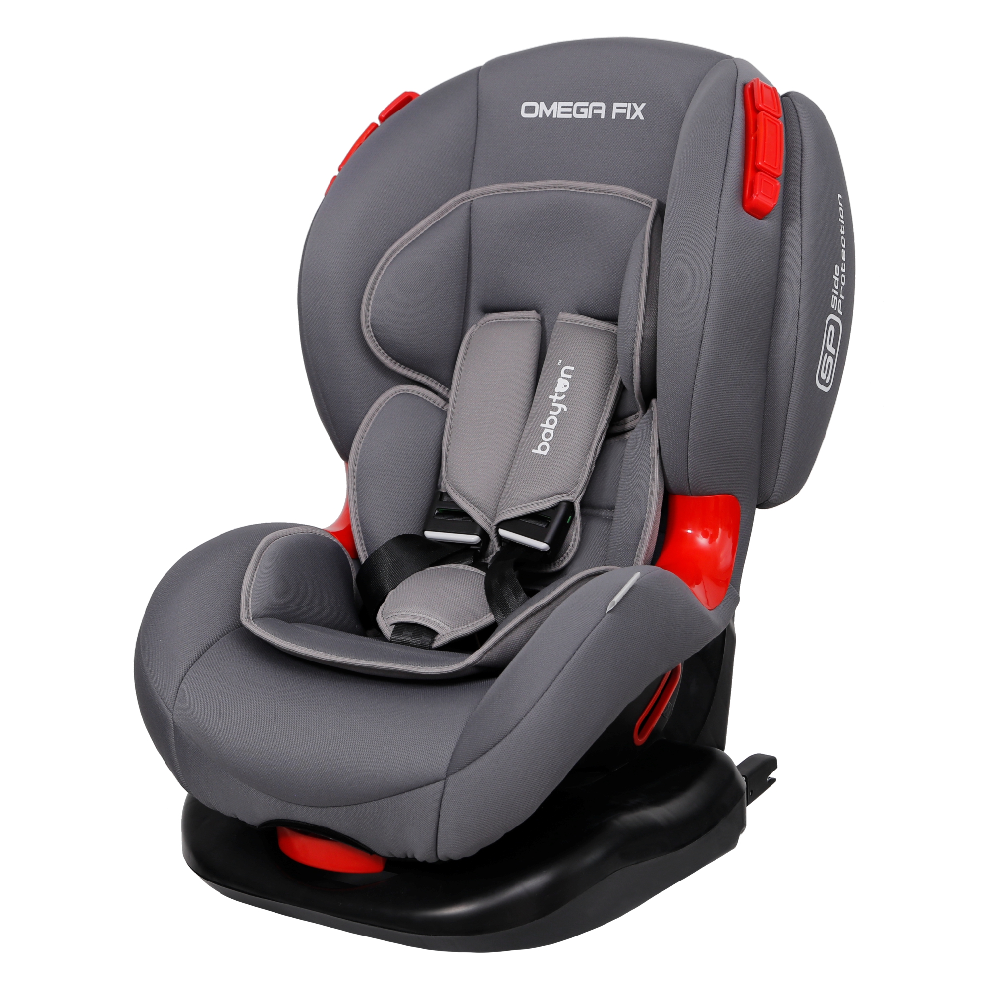 Автокресло Babyton Omega Fix Grey Isofix 1/2 (9-25 кг) - фото 21