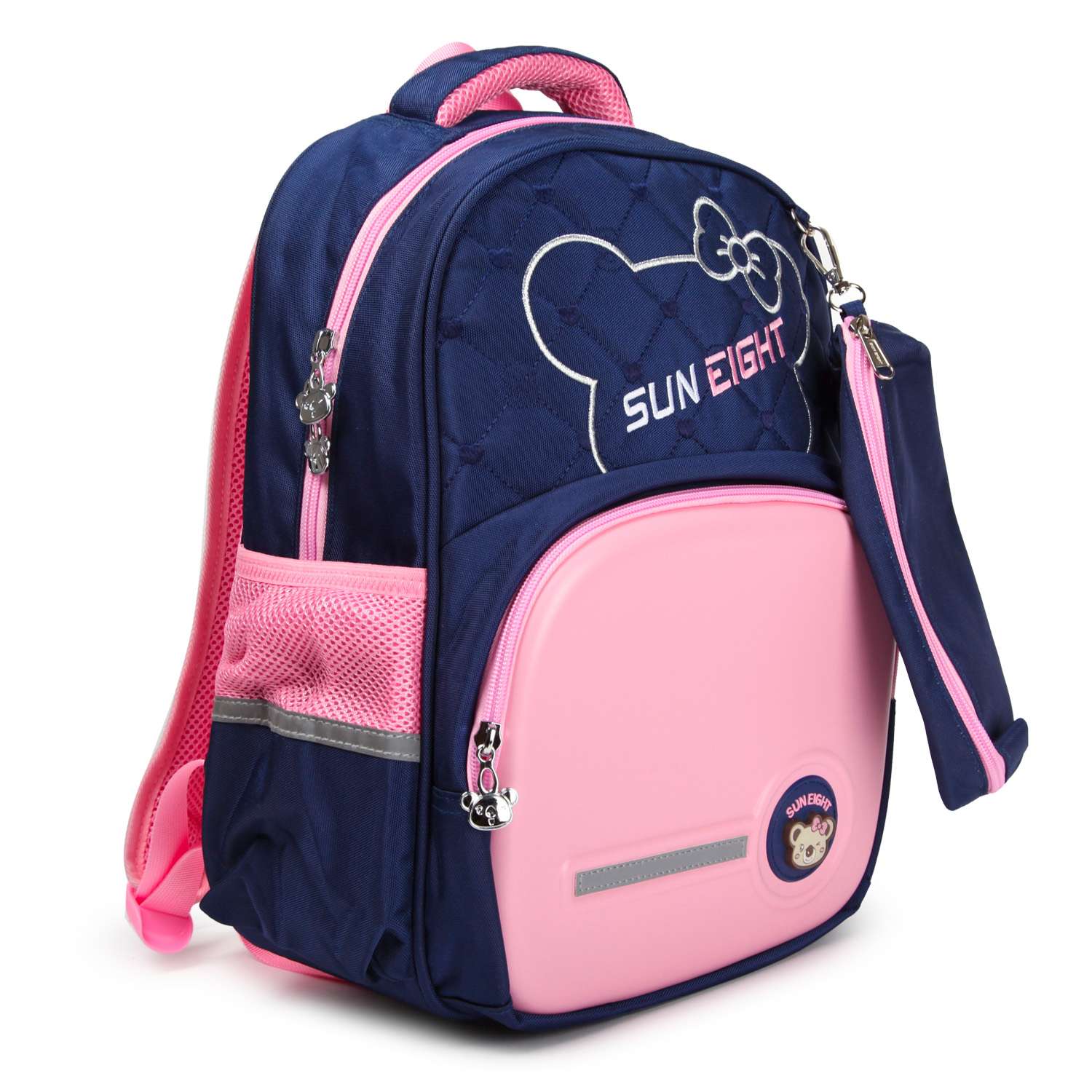 Рюкзак для девочки школьный Suneight SE2753 - фото 2