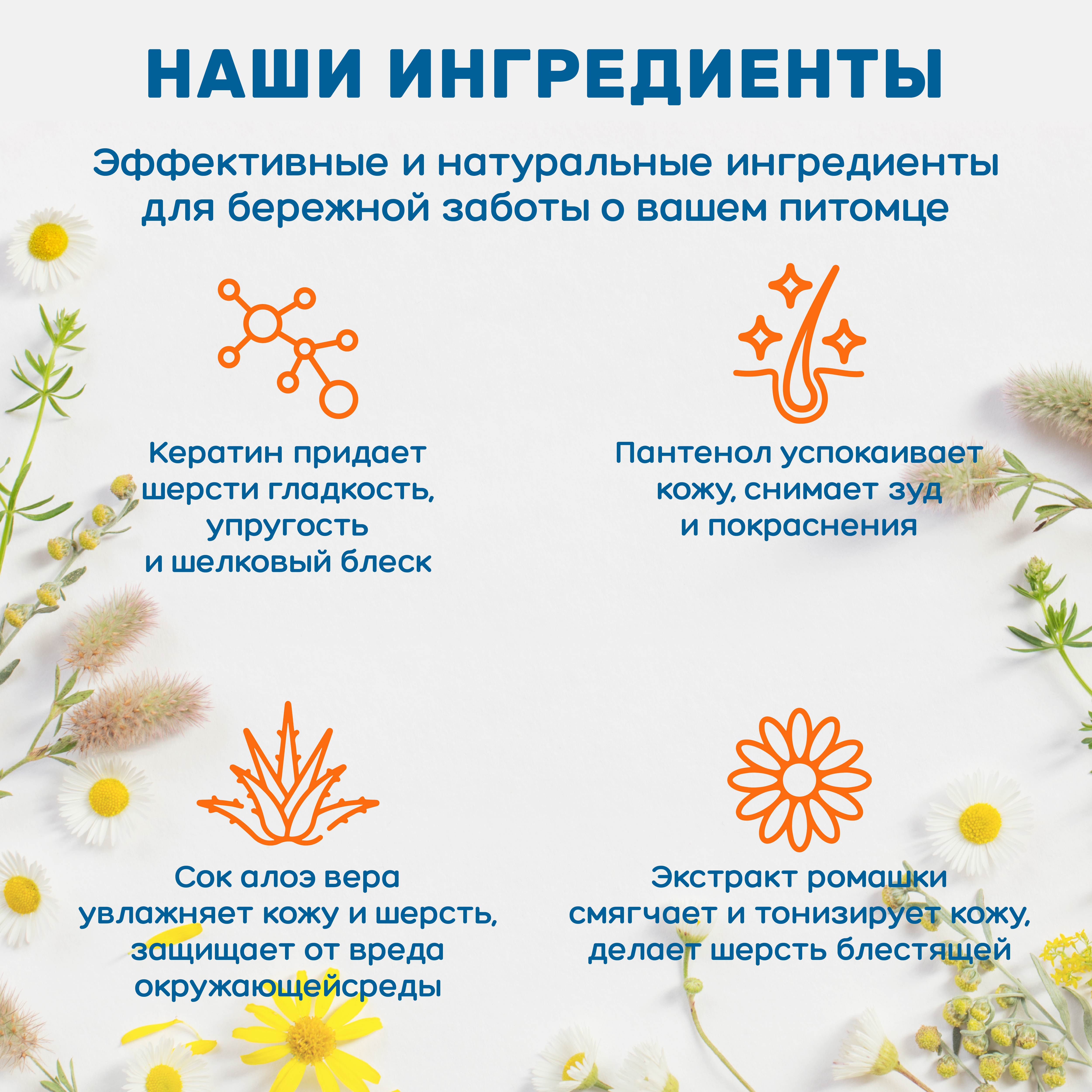 Маска для шерсти ZOORIK экспресс-уход 250 мл - фото 8