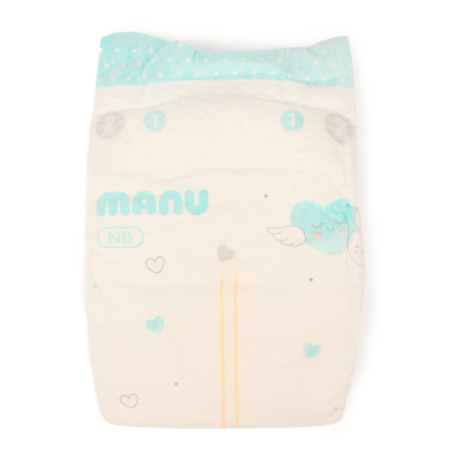 Подгузники MANU Newborn до 5кг 84шт - фото 9