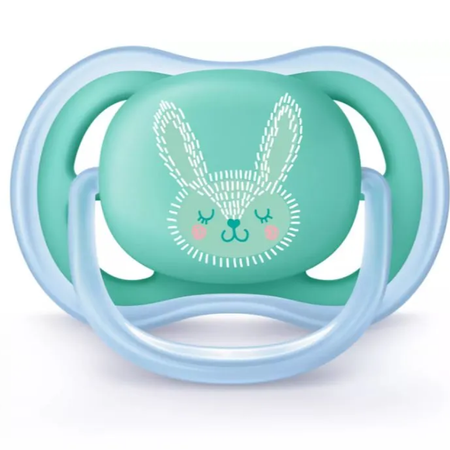 Пустышка Philips Avent ultra air SCF344/23 с футляром для хранения и стерилизации 2 шт.