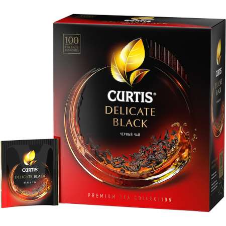 Чай в пакетиках Curtis Delicate Black черный 100 пакетиков