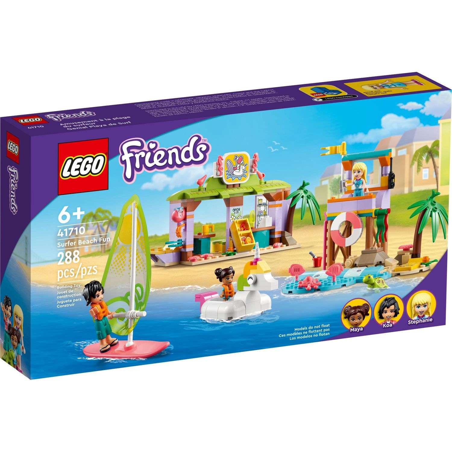 Конструктор LEGO Friends Surfer Beach Fun 41710 - фото 1