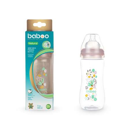 Бутылочка BABOO Flora 330мл 3-107