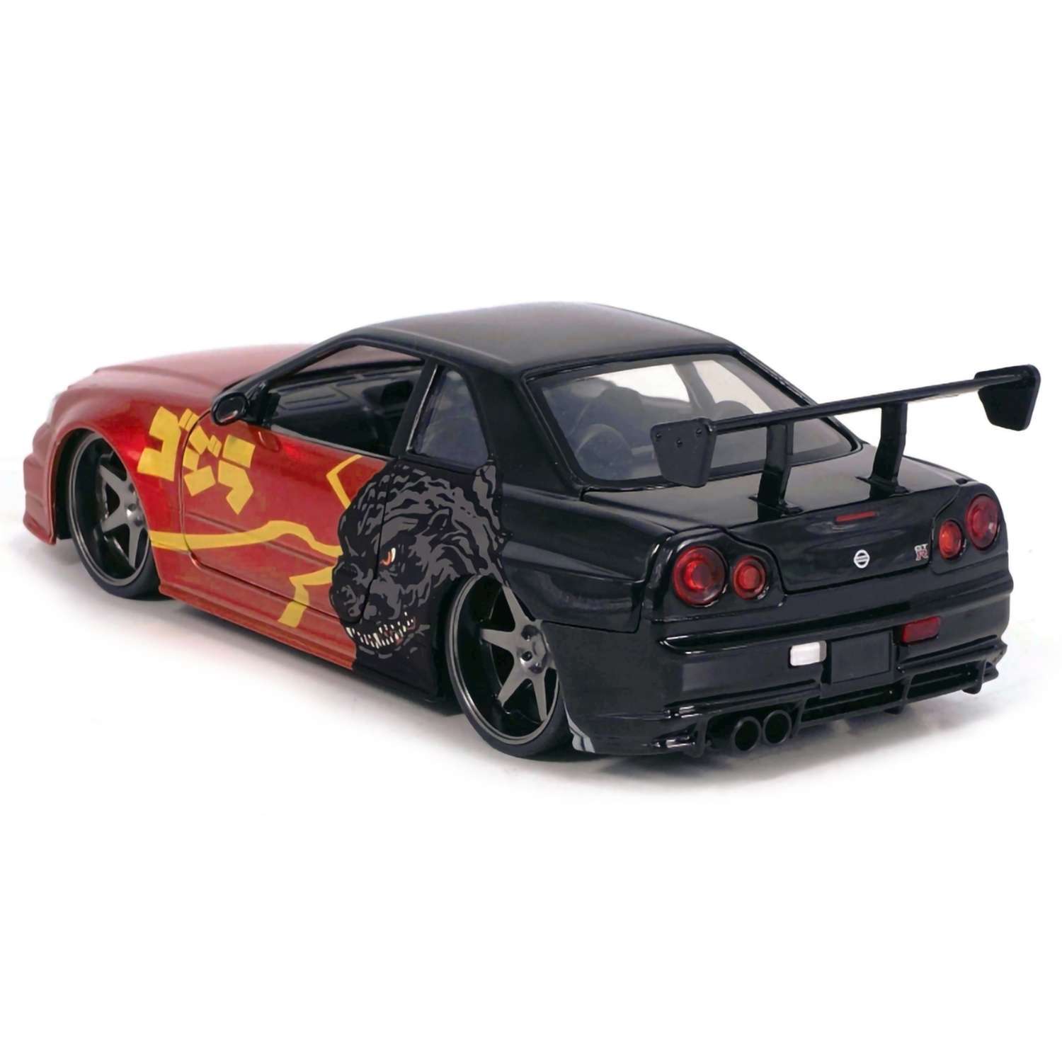 Автомобиль Jada Nissan GTR Godzilla 1:24 ТоуR266 - фото 4