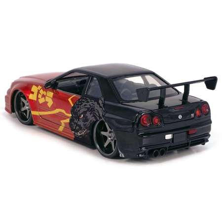 Автомобиль Jada Nissan GTR Godzilla 1:24