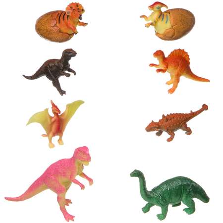 Набор фигурок BONDIBON Динозавры 8 штук