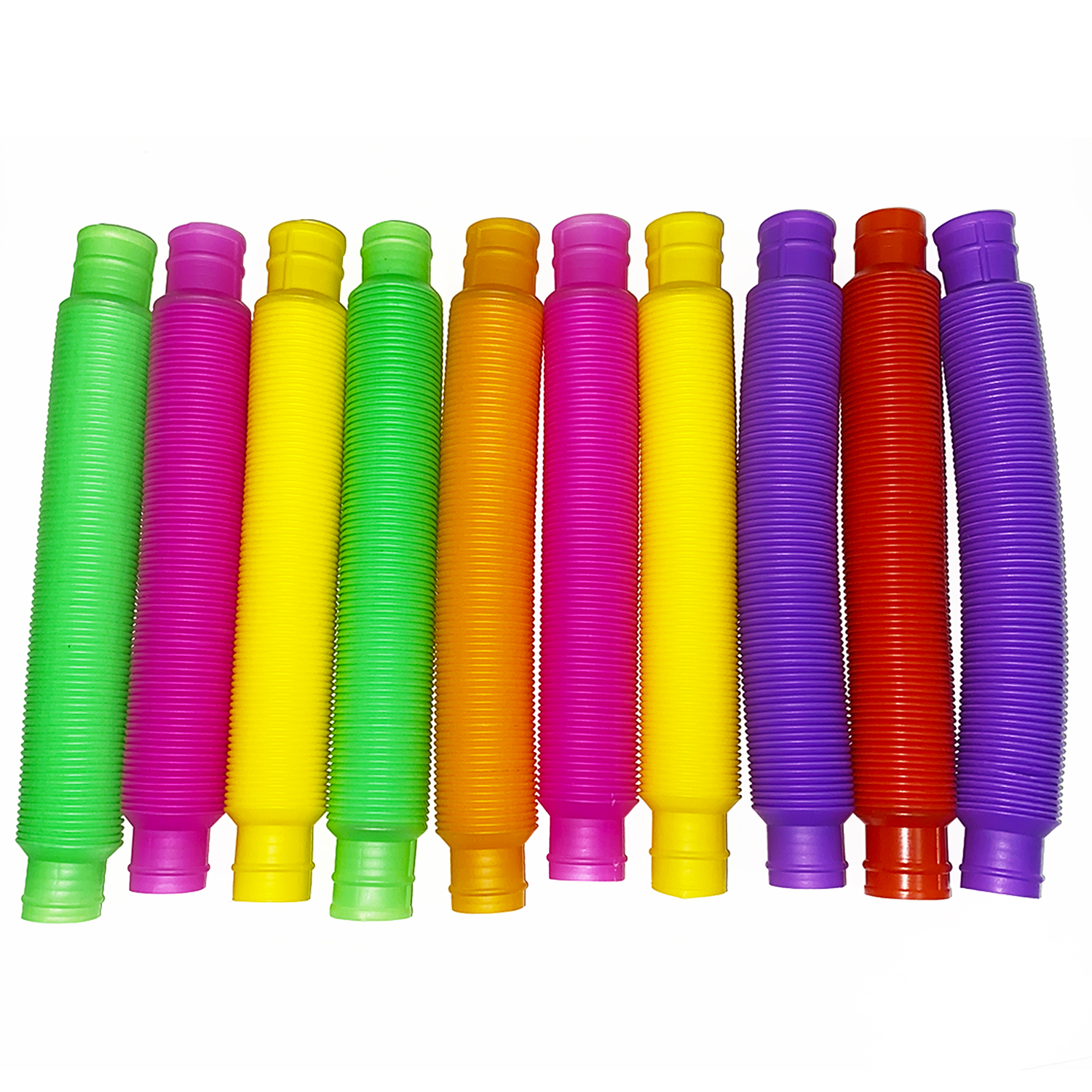 Игрушка-антистресс MINI-TOYS Pop Tubes трубки средние 10шт купить по цене  298 ₽ в интернет-магазине Детский мир